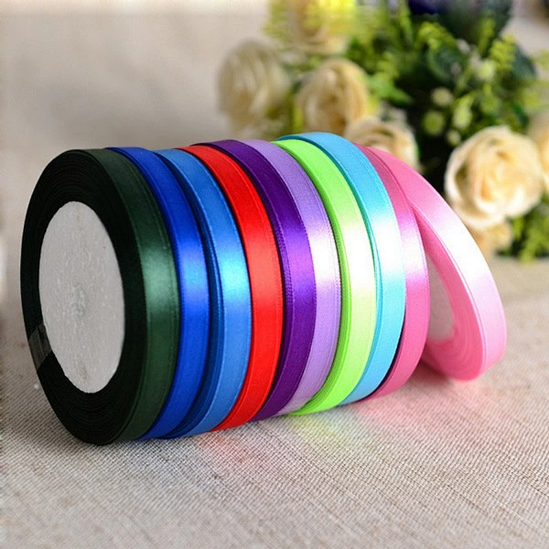 Good Quality Rainbow Satin Ribbon for Wholesales