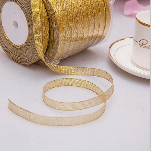 Celetrate Christmas Gold Ribbon Wholesales