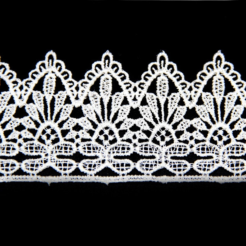 7CM Chemical Embroidery Guipure Chemical Lace Trim for Clothing