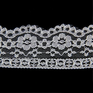 3.2CM Nylon Spandex Voile Lace Fabric