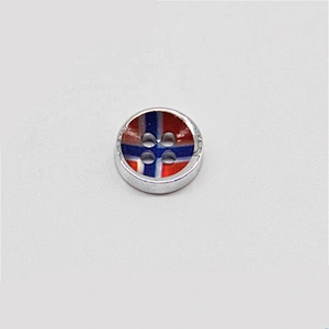 Fashion4  Invisible Holes Plastic Shirt Buttons