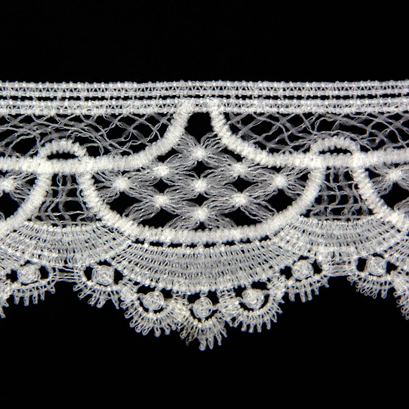 5cm New Fashion Mixed Net Patterns Milk Yarn Chemical Lace