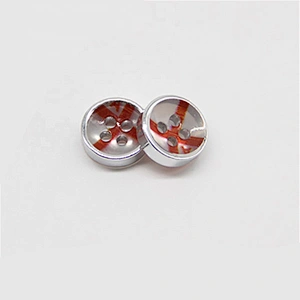 Fashion4  Invisible Holes Plastic Shirt Buttons