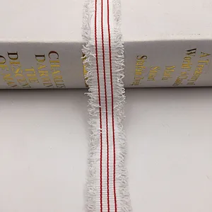 african 2CM mixed color woven ribbon lace