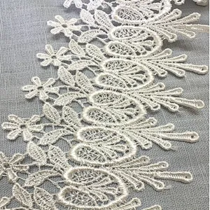 2019 newest best selling lace fabric polyester chemical lace trim
