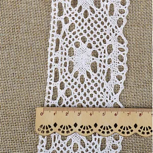 China factory supply african wholesale trim lace cotton chemical lace trim