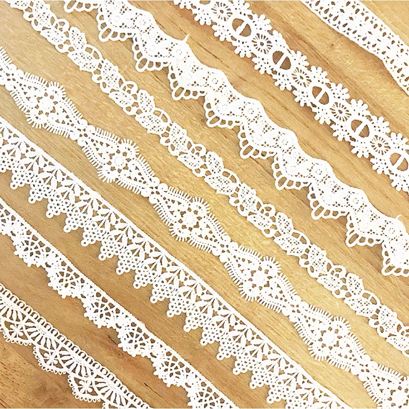 2cm african more designs embroidery  polyester lace trim for textile