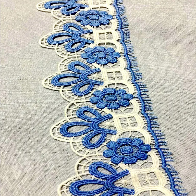 african high quality new design popular bridal embroidery chemical lace for dress
