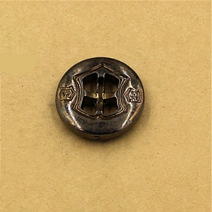 Wholesales 2 Holes Square metal Shirt Button
