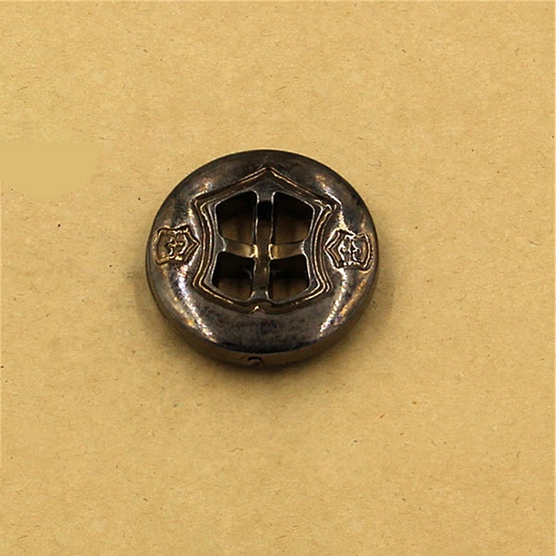 Wholesales 2 Holes Square metal Shirt Button