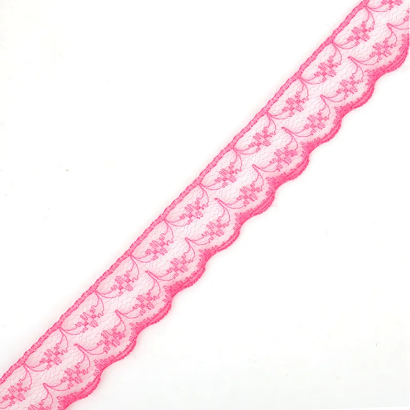 African Multicolor 2CM no-elastic lace trim