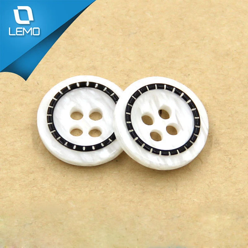 Factory supply fashion resin shirt button