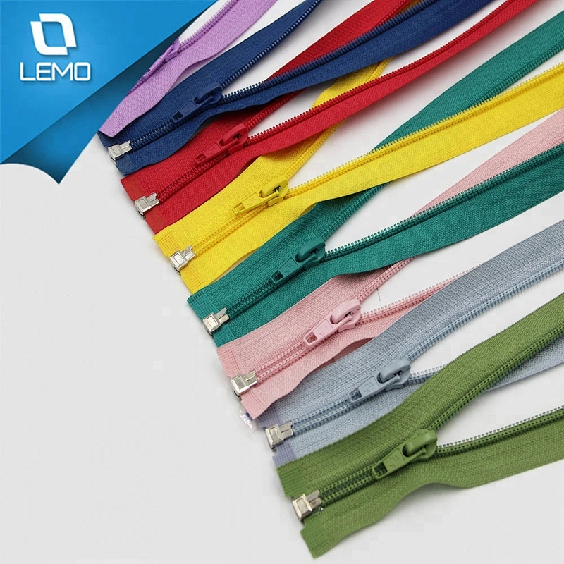 lemo yiwu factory nylon zippers by zipper manufacturer