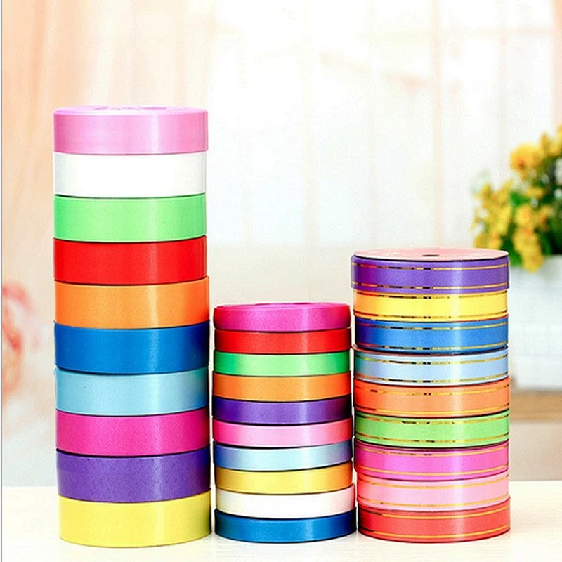 Good Quality Rainbow Satin Ribbon for Wholesales