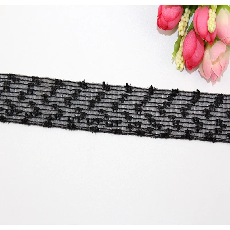 2.5cm net lace fabric for wedding dress