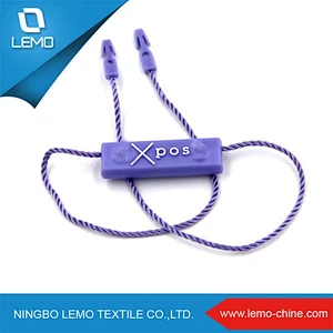 2016 Fashion Plastic Seal Tag, Customised Garment Hang Tag