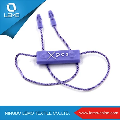 2016 Fashion Plastic Seal Tag, Customised Garment Hang Tag