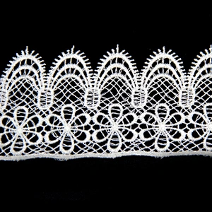 7CM Chemical Embroidery Guipure Chemical Lace Trim for Clothing