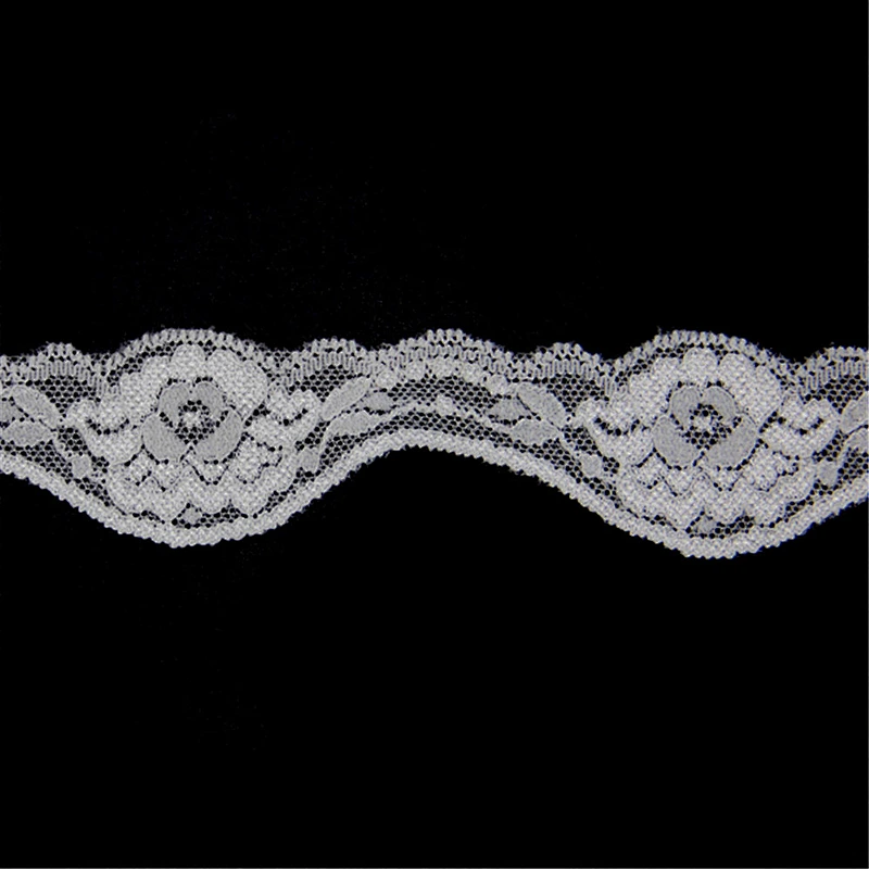 3.5CM Lingerie Stretch Elastic Spandex Nylon Lace