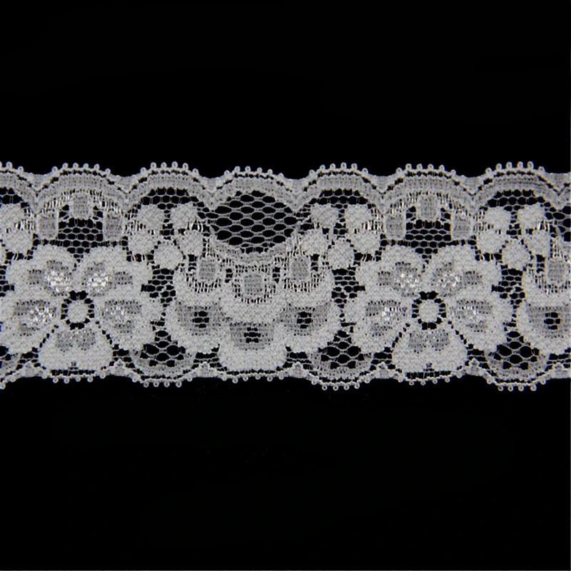 2.4CM Lingerie Stretch Mesh Lace with Silicone