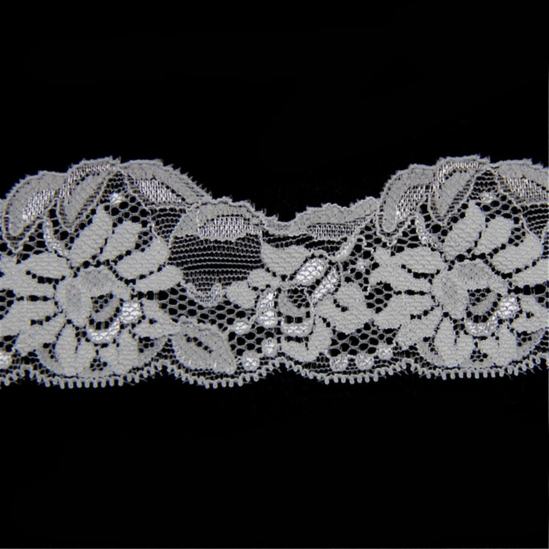 3.5CM Lingerie Stretch Elastic Spandex Nylon Lace