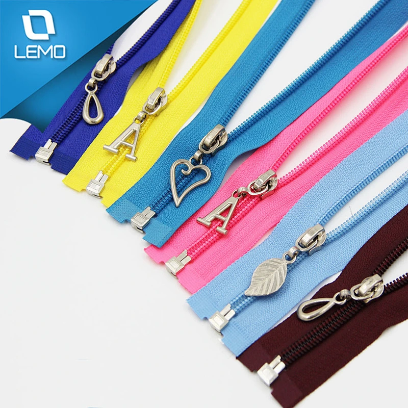 #5 Nylon Reversible Custom Zippers