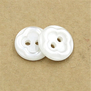 Plastic shirt button for lady shirt