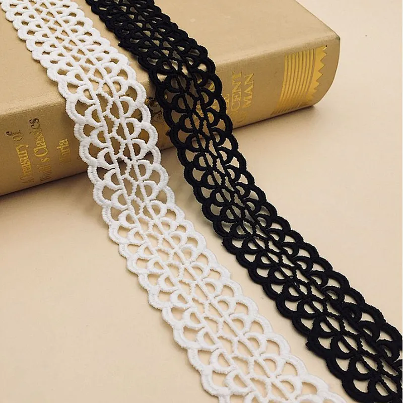 wholesale high quality african  different styles and size of DIY chemical  lace