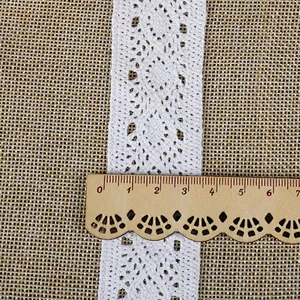China factory supply african wholesale trim lace cotton chemical lace trim