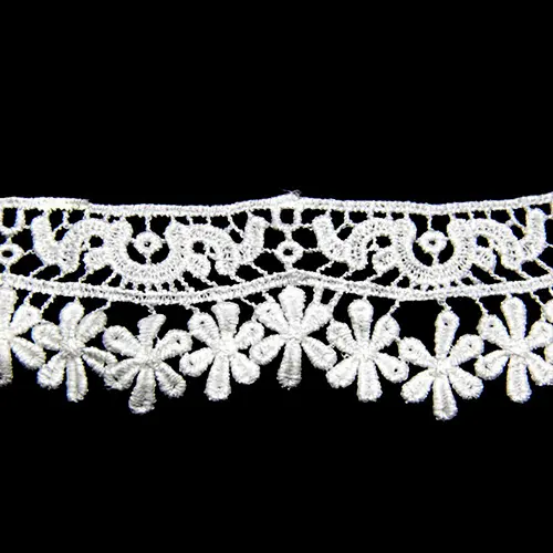 5cm Embroidery Saree Border Cotton Lace Trim