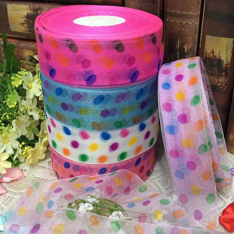 Italian 100% Pure Hand Dyed Silk Ribbon