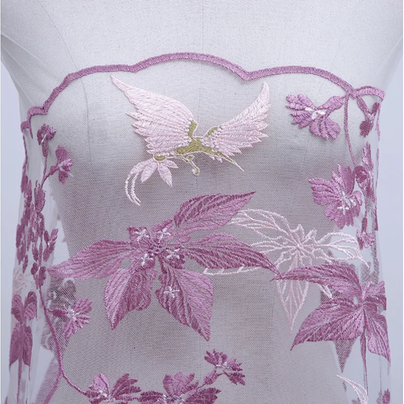 hot sale Luxury african embroidery lace fabric