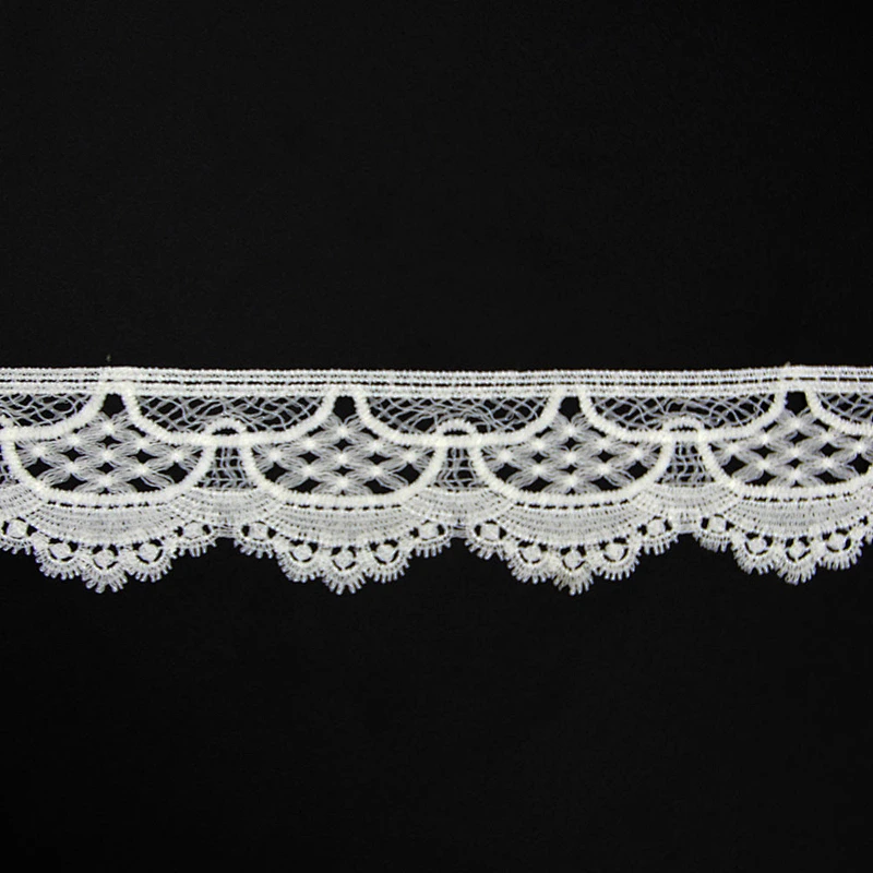 5cm New Fashion Mixed Net Patterns Milk Yarn Chemical Lace