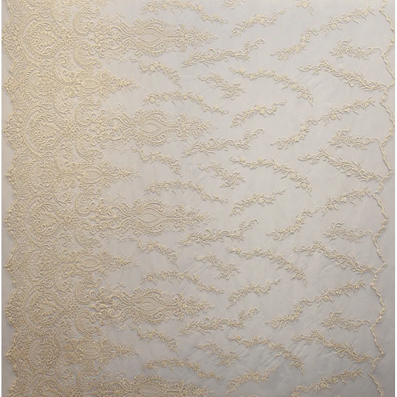 african in season flower embroidery mesh tulle lace fabric
