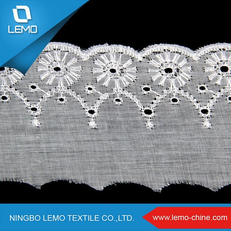 Hot sale high quality swiss voile lace in switzerland topone lace fabric