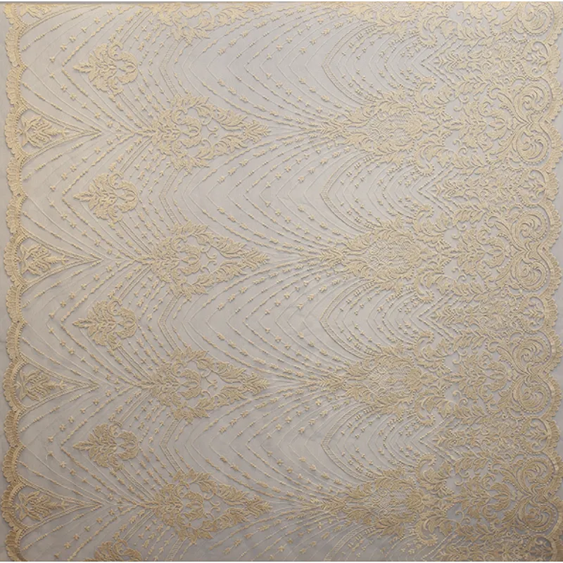 African Embroidery Mesh Net Lace Fabric For Fashion Dress
