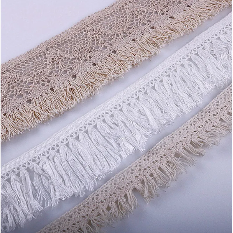 Promotional african multi-size cotton lining lace trim