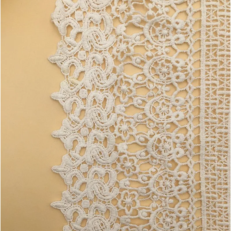 new style french classic top quality 100% cotton lace trim
