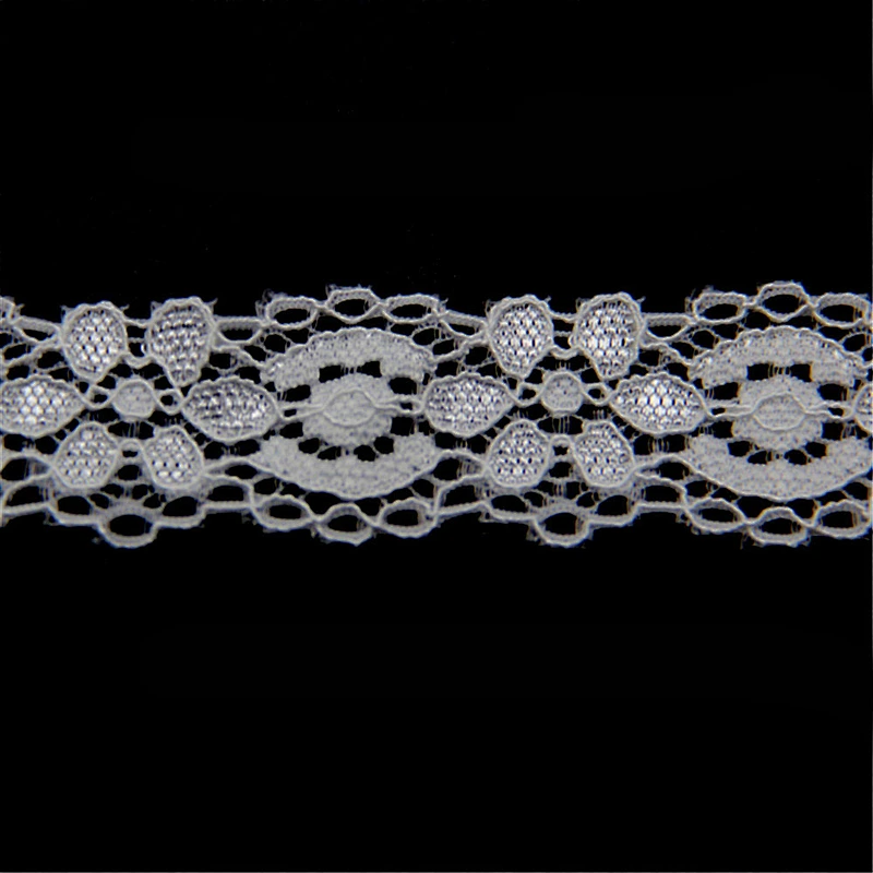2.5CM Swiss Nylon Spandex Lace Fabric for Bralette