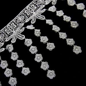 10cm  100% Polyester Chemical Embroidery Lace Trim