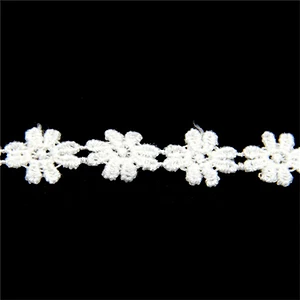 2.5cm  Flower Shape New Style 100% Cotton Polish Lace