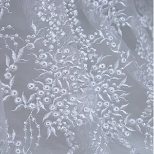 embroidery french lace wholesale african mesh lace fabric