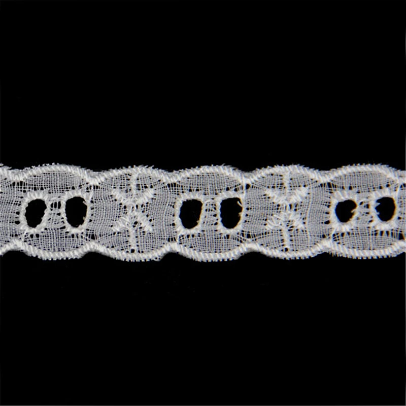 2CM 2018 New Lace Embroidery TC Polyester Cotton Lace for Decoration