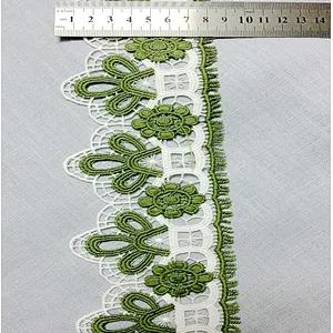 african high quality new design popular bridal embroidery chemical lace for dress
