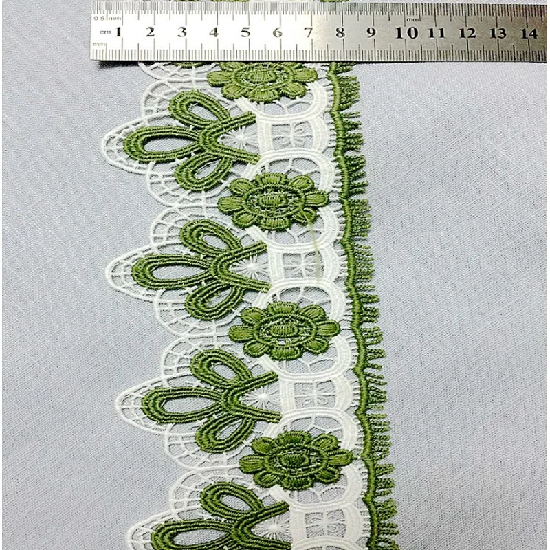 african high quality new design popular bridal embroidery chemical lace for dress