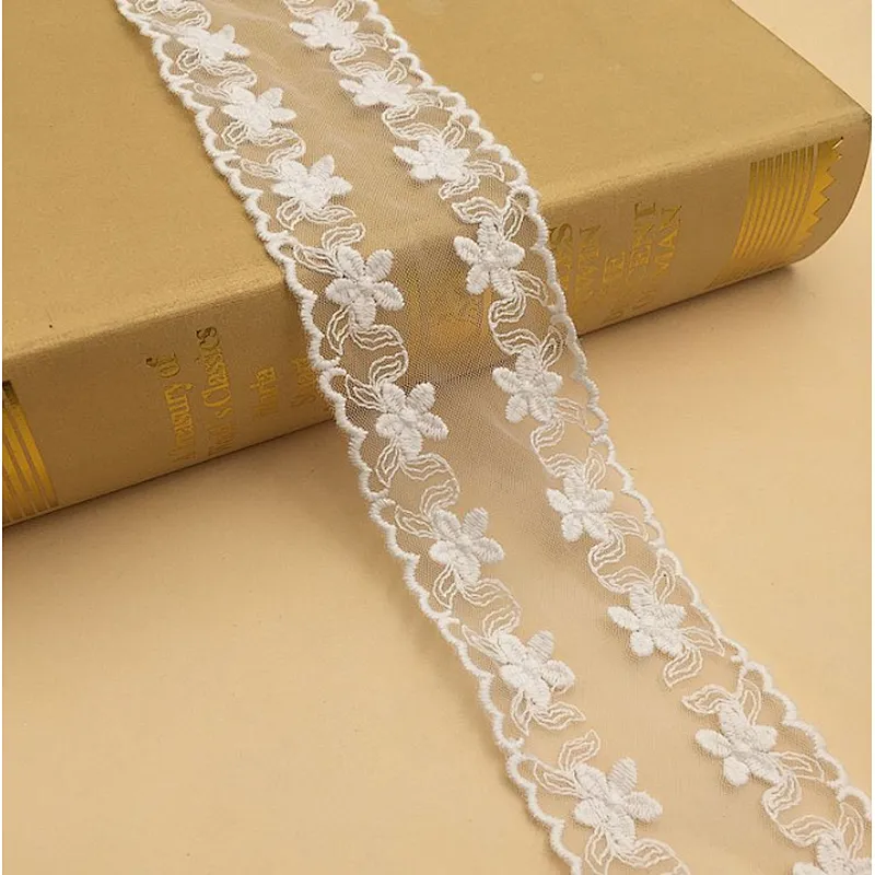 2019 china high quality100%  cotton net lace