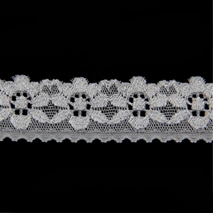 2.9CM  Lycra Nylon Spandex Lace Fabric for Cloth Decoration