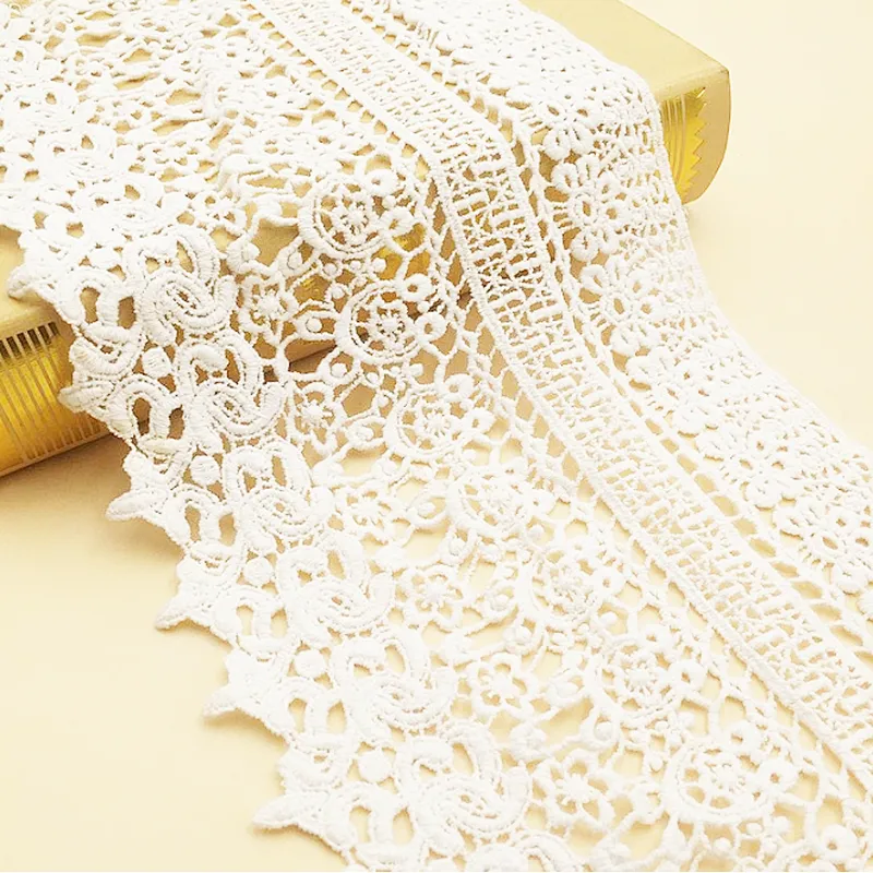 new style french classic top quality 100% cotton lace trim