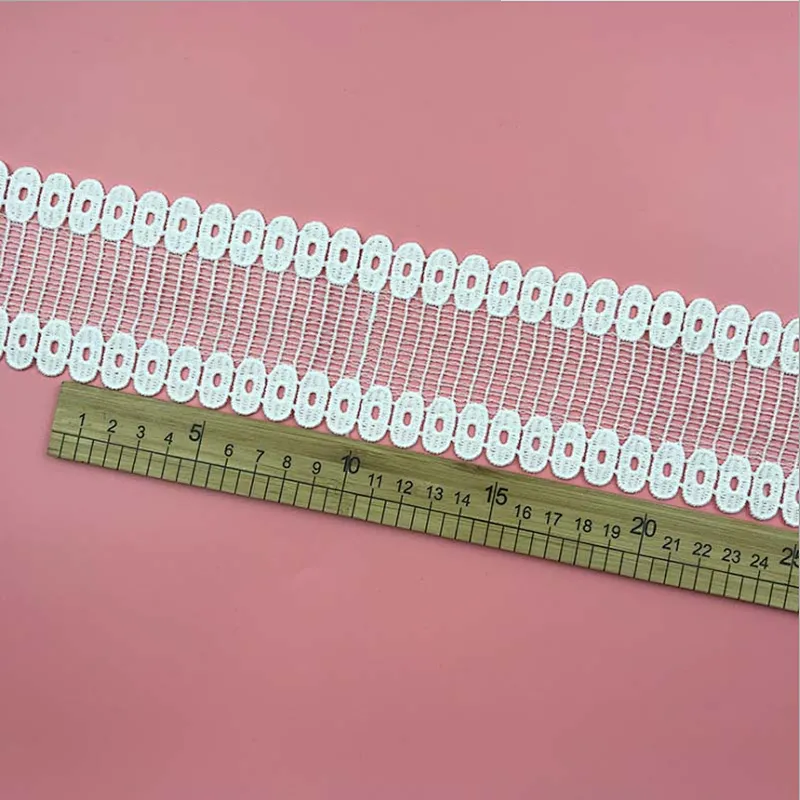 french border chemical embroidery lace trimming for dress