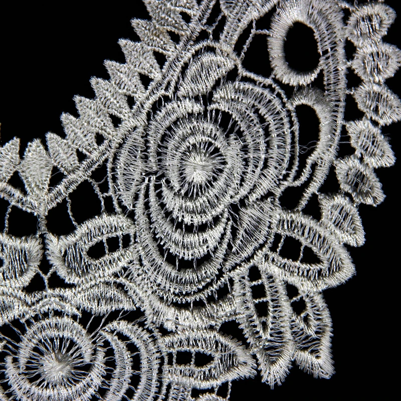 14.5cm Artistic Flower Pattern Polyester Collar Lace